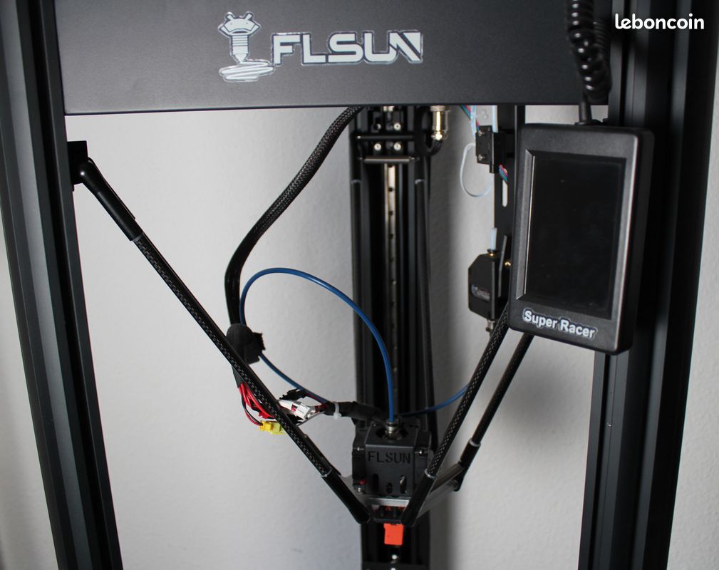 Imprimante 3D FLSUN Super Racer + bobines PLA - À réparer (image 2)