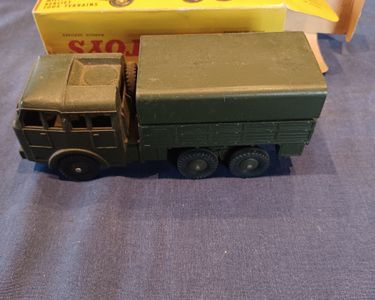 ANCIENNE BOITE VIDE DINKY TOYS FRANCE Camion Militaire BERLIET 824