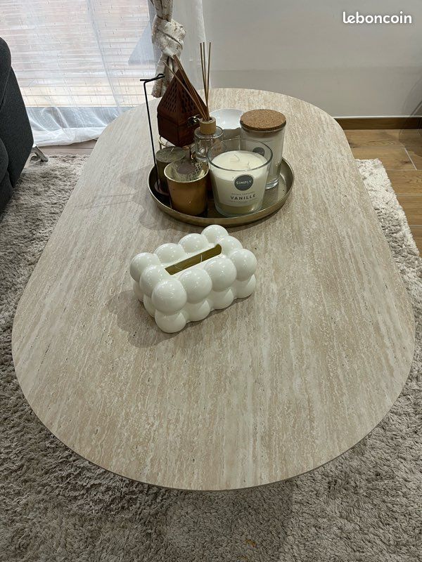 Lot de Table À Manger et Table Basse (image 13)