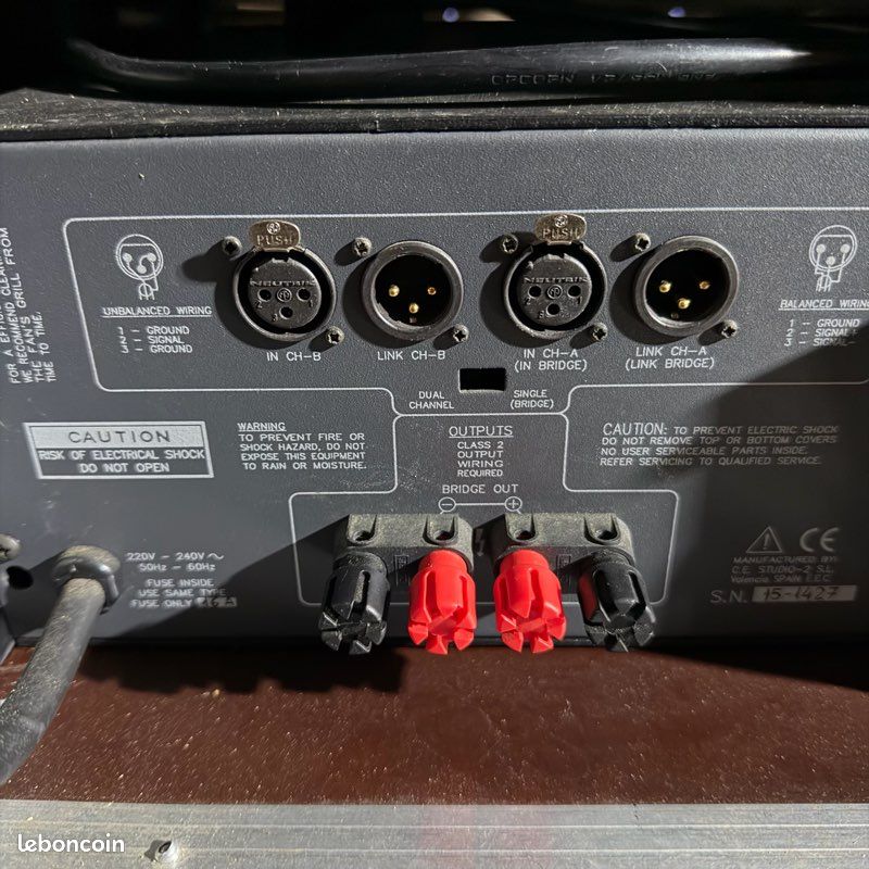 Système sono Peavey HiSYS 4 RX + Ampli RAM Audio MB-1500 (image 8)