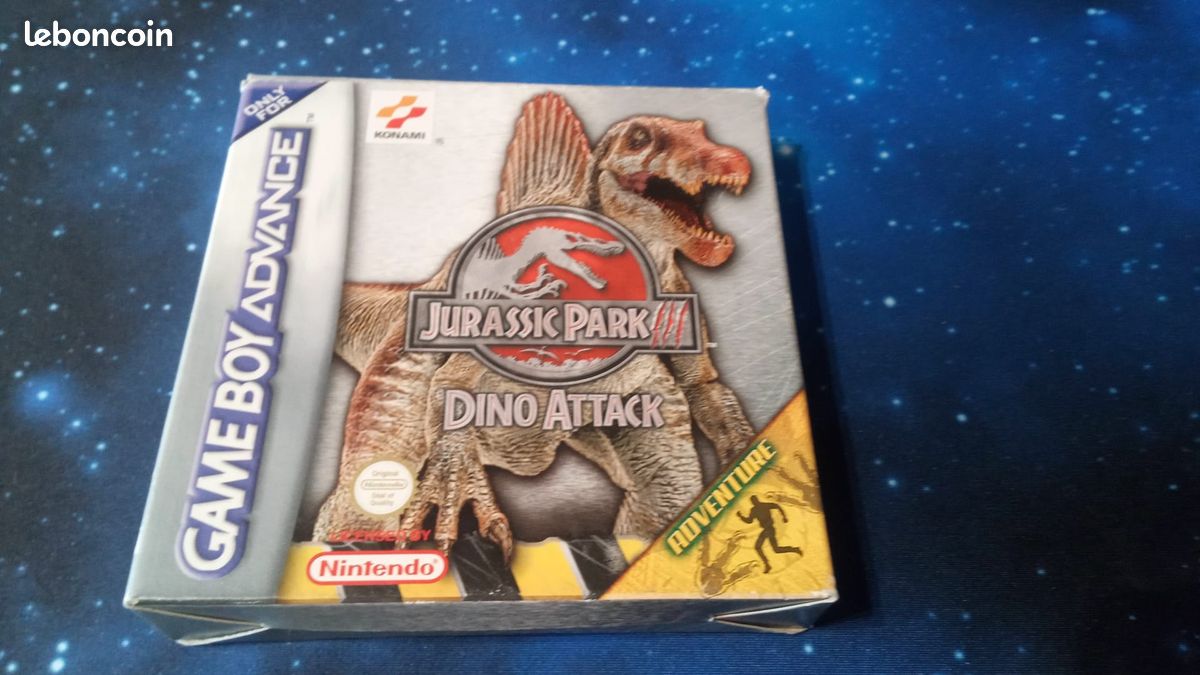 Jurassic Park III Dino Attack (Game Boy Advance) - Jeux vidéo