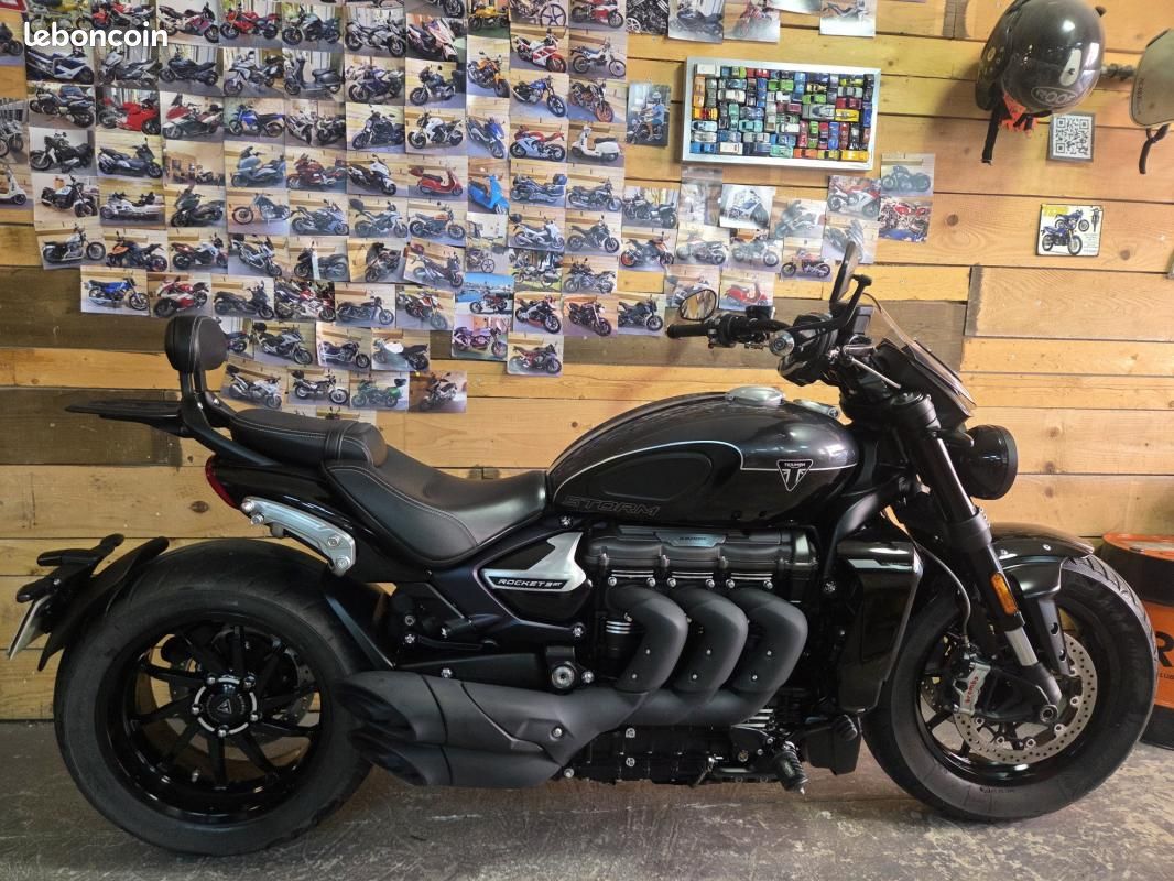 Triumph Rocket 3 GT Storm Garantie 1 an 2458 cm3 (image 1)