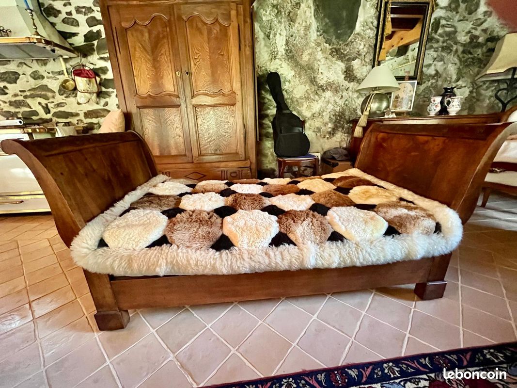 Mobilier ancien lit de repos (image 1)