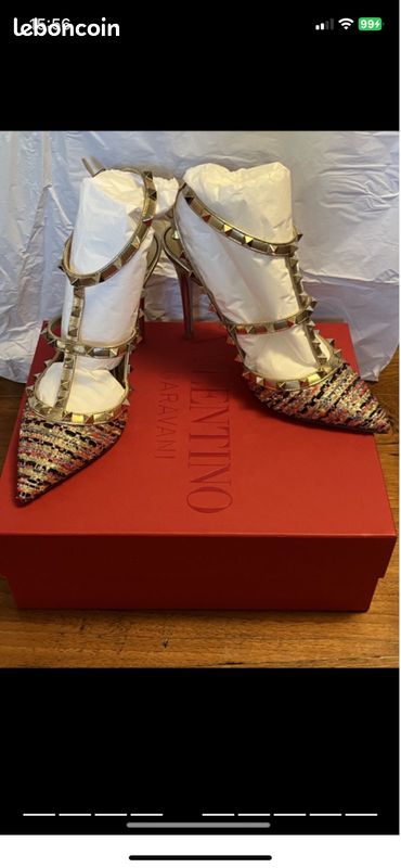 Escarpins Rockstud en tweed/ VALENTINO GARAVANI (image 5)