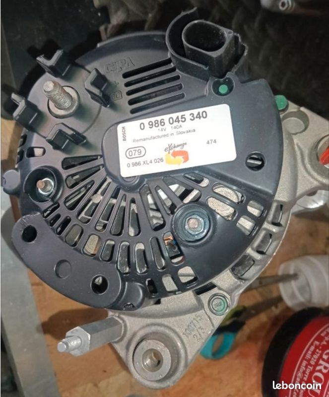 Alternateur démarreur neuf Valeo PSA Origine 9865403280 Peugeot Citroën (image 3)