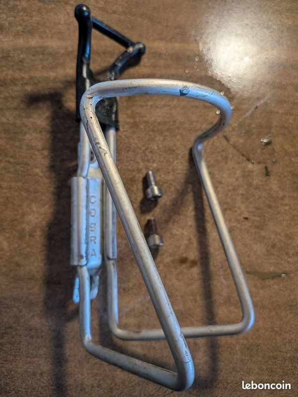 Porte-bidon vélo Vintage Zéfal en acier et cuir