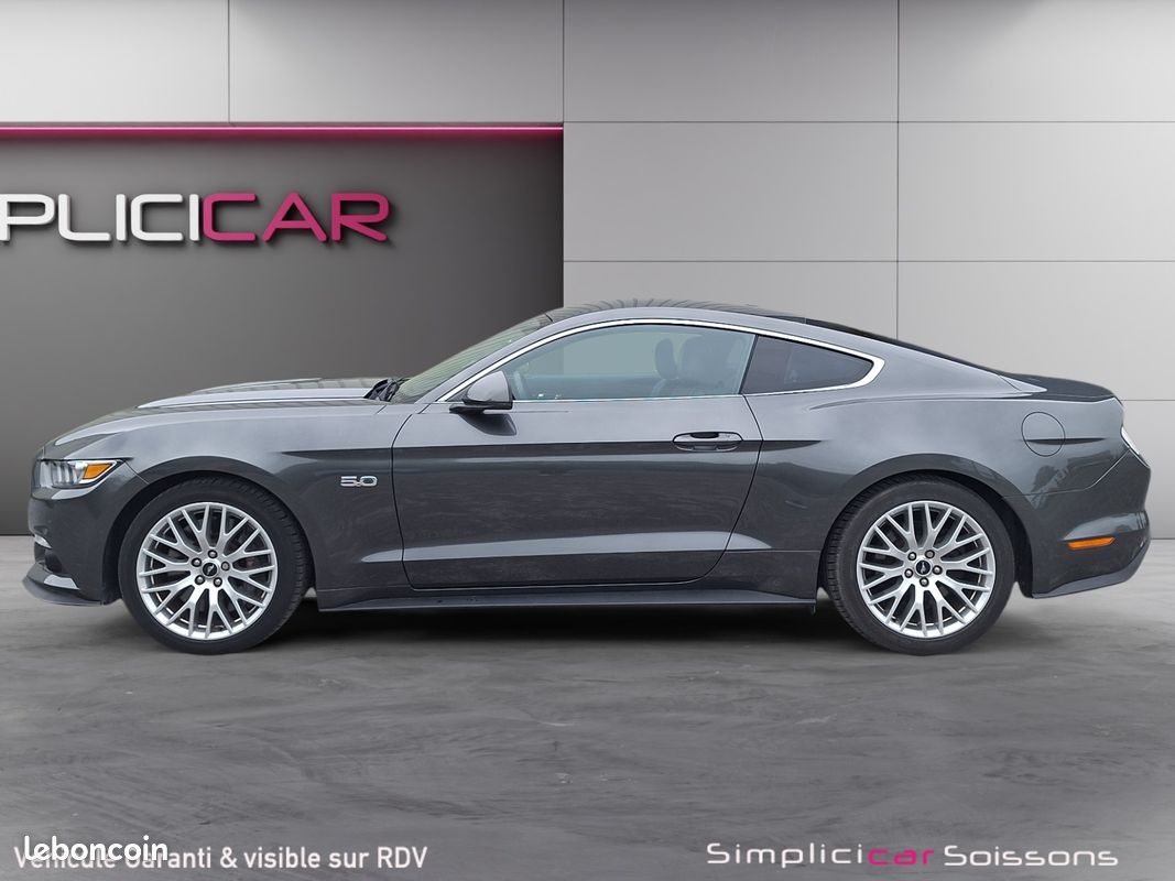 FORD MUSTANG VI FASTBACK 5.0 V8 GT BVA6 446Ch Garantie 12 mois (image 5)