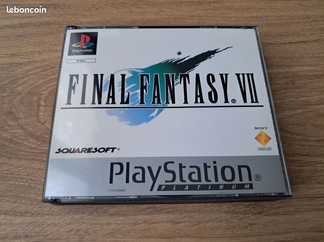 FINAL FANTASY VII 7 - PlayStation 1 PS1 - FF1 - bon état EUR 49,90 - FR