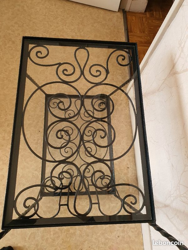 Lot table basse et desserte (image 9)