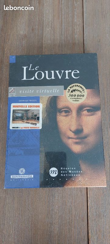 Lot de 2 coffrets CD Rom Le Louvre et Le Musée de L Hermitage (image 2)