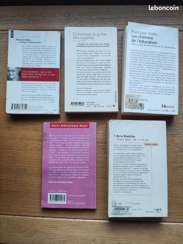 Lot de livres sur l'éducation enfant et grossesse (image 2)