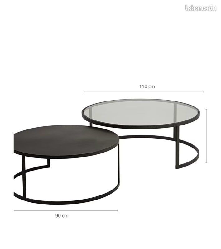 Table basse ronde (image 3)