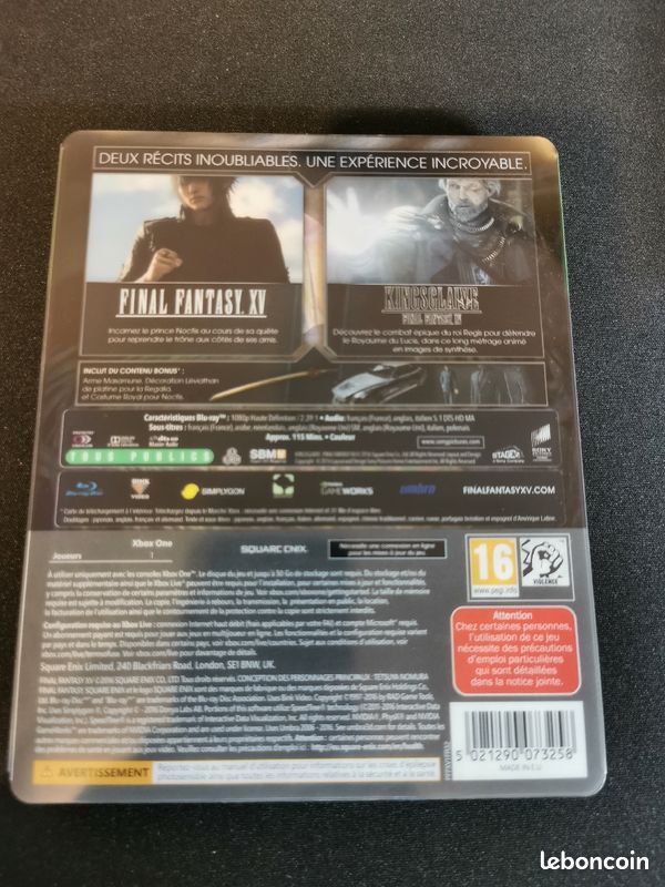 Final Fantasy 15 (édition Deluxe) - Xbox One (image 2)
