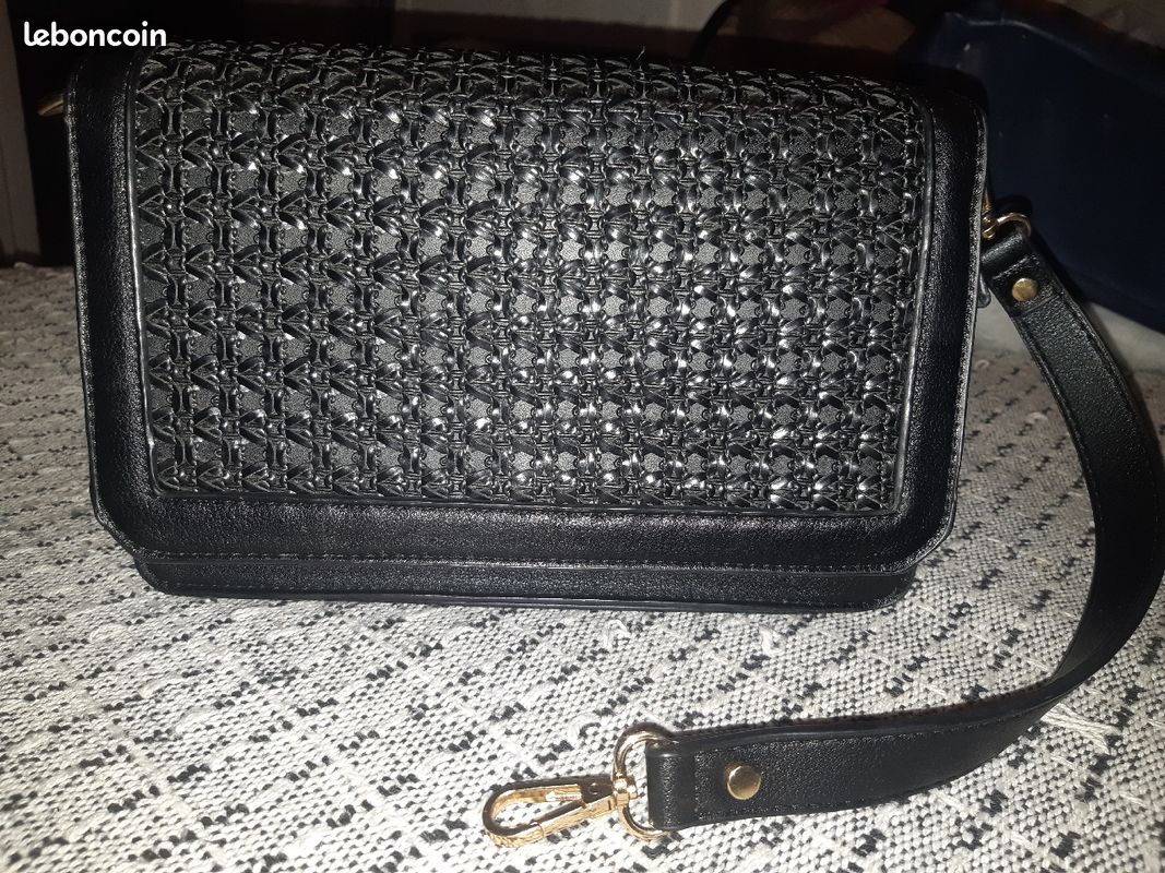 Sac main cuir dain a porté à la main ou brasdevant ciur f chic tressée le devant et derrière lisse (image 1)