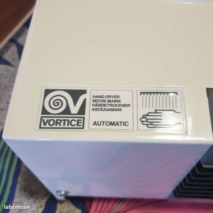 Sèche-mains VORTICE automatique à Sec (image 3)