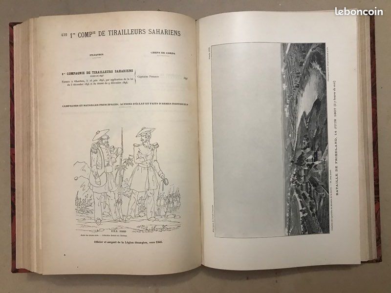 Historique des Corps de Troupe de l’Armèe Française de 1569 à 1900. Ministère de la Guerre-Berger Levrault 1900 (image 11)