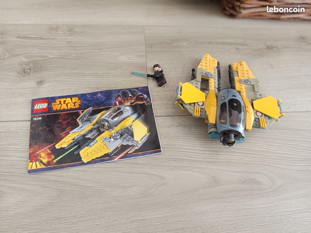 Starr wars lego 7 -12 ans intercepteur jedi a1400536 (image 1)