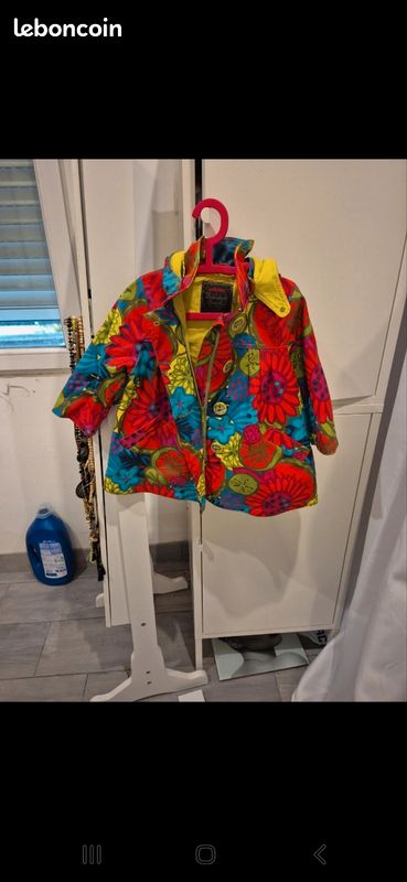 Imperméable catimini fille taille 18mois excellent etat (image 1)