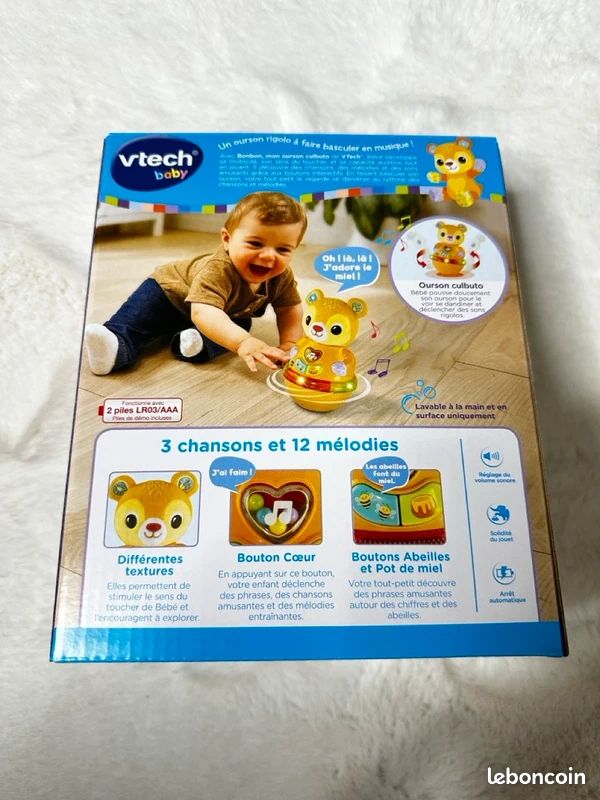 1 VTech Baby – Bonbon, mon ourson culbuto (image 3)