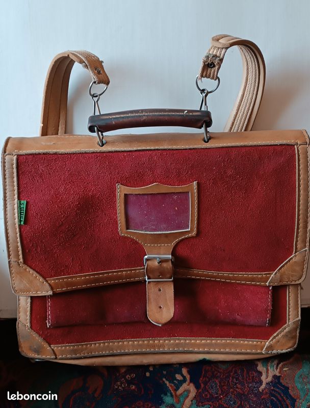 Tann Cartable Retro Tann's INES CARTABLE 41CM Marine Pink Gold