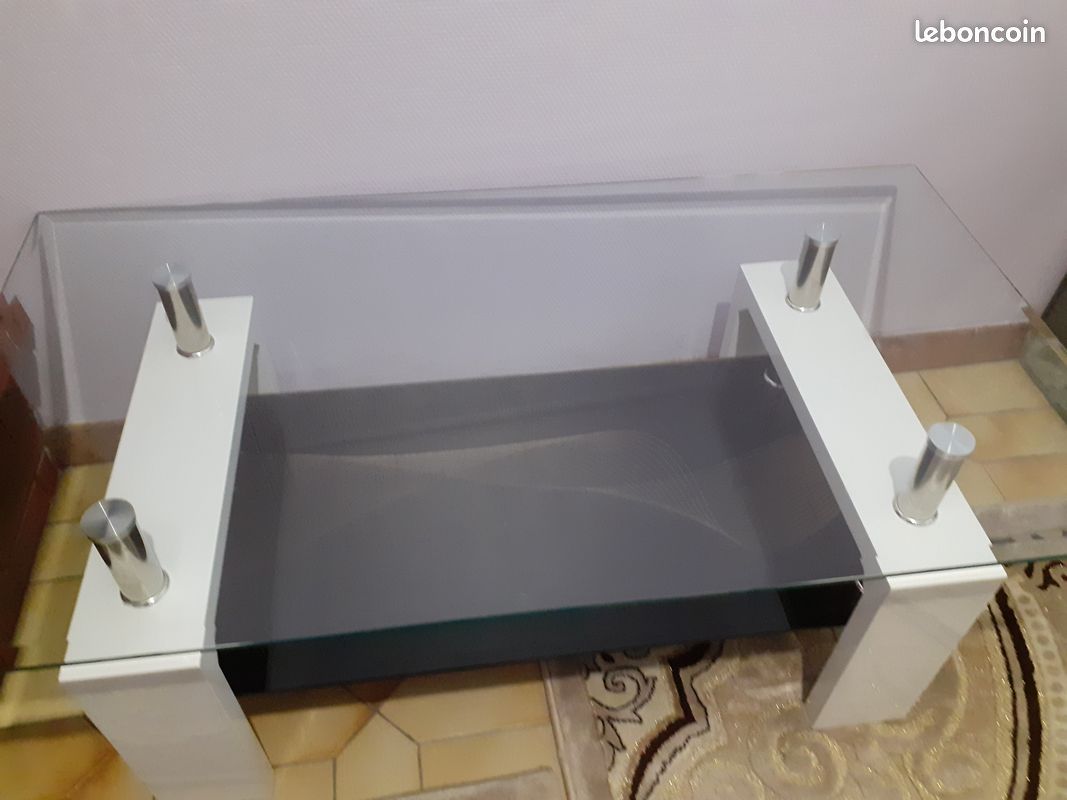 Table basse verre trempé (image 2)