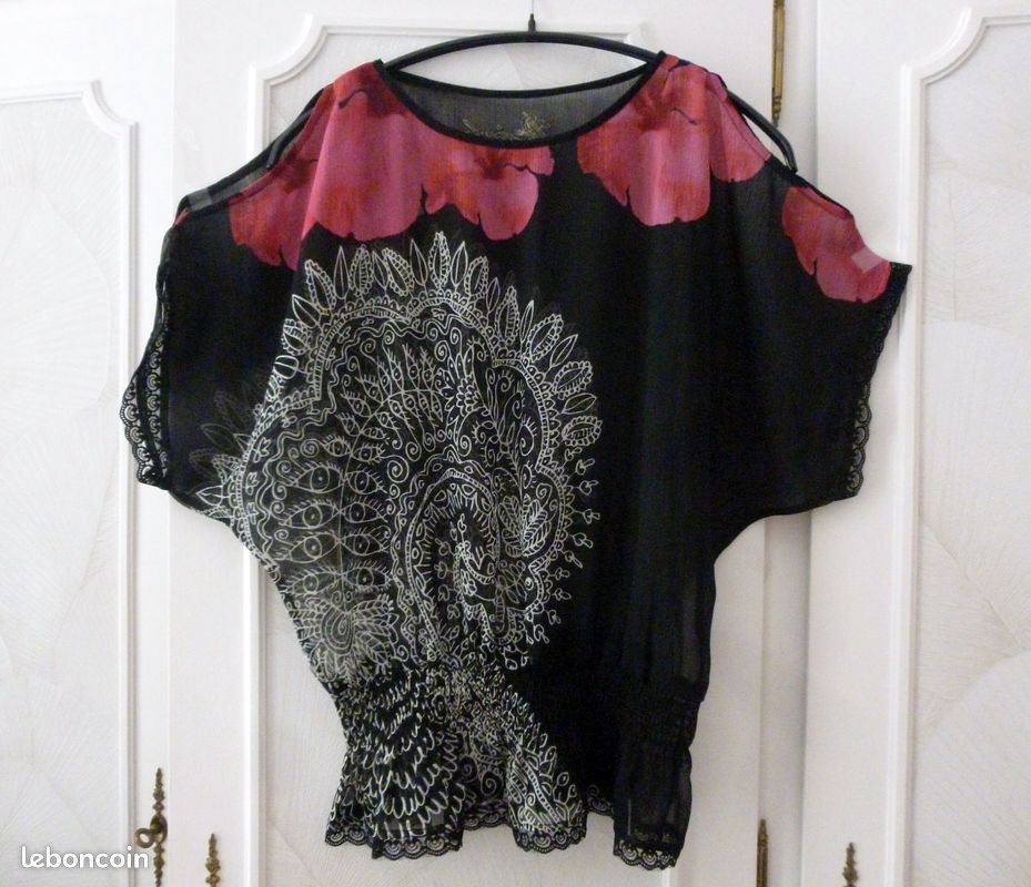 HAUT TUNIQUE FEMME °°° DESIGUAL °°° TAILLE M