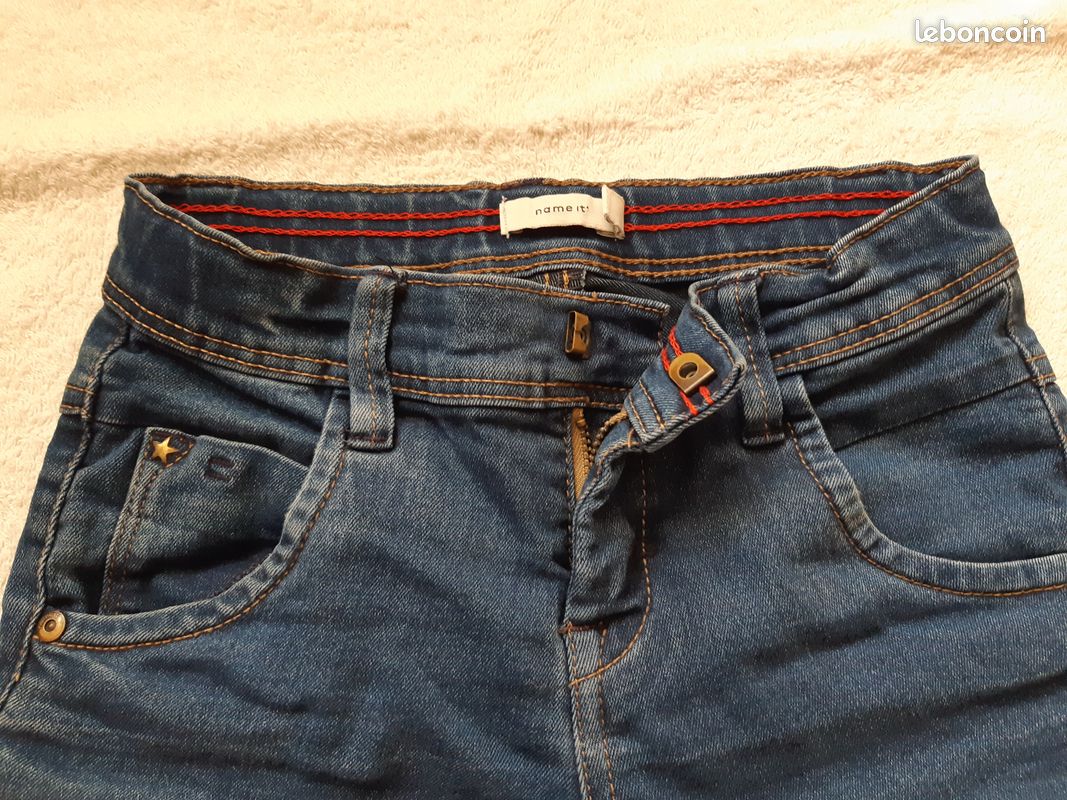 Short en jean Name it 8 ans garçon (image 2)