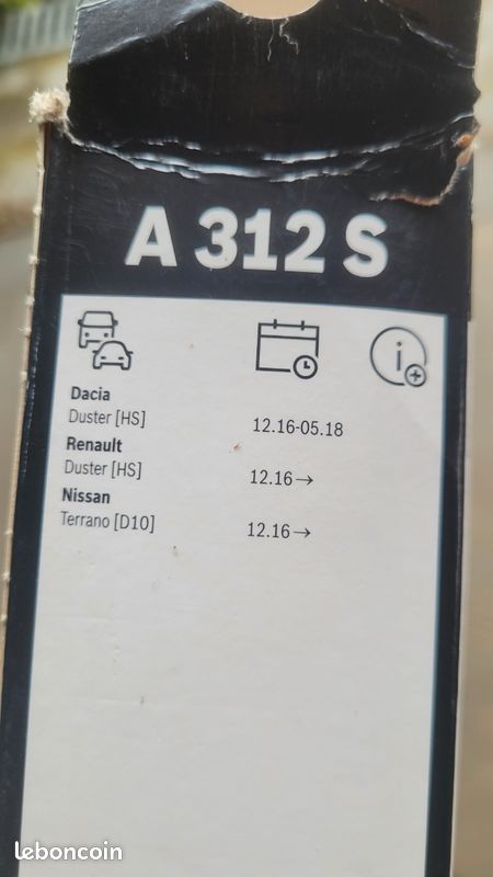 Essuie-glace Bosch AeroTwin A312S (image 3)