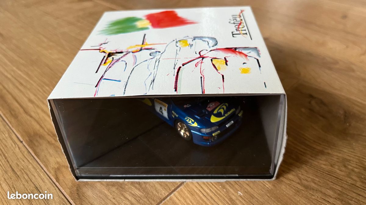 Trofeu 1/43 Subaru Impreza WRC - Kankkunen/Repo, Rallye Monte Carlo 1999