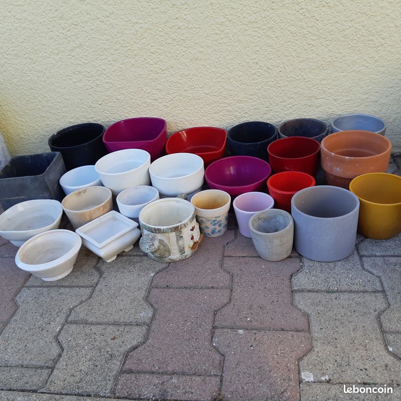 Lot petit pot et lot de pot non percé (image 2)