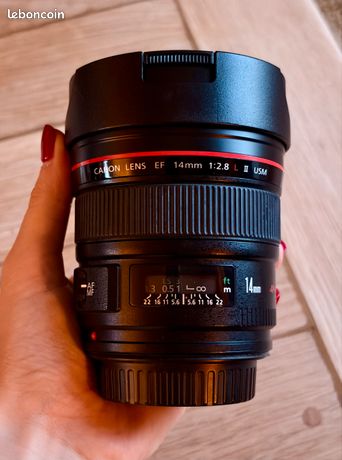 Objectif EF 14mm f/2.8L II USM - France