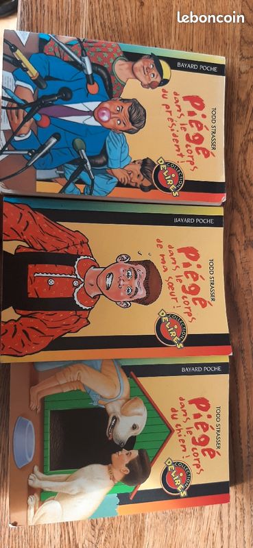 Lot de 3 livres "piégé dans le corps.. " (image 1)