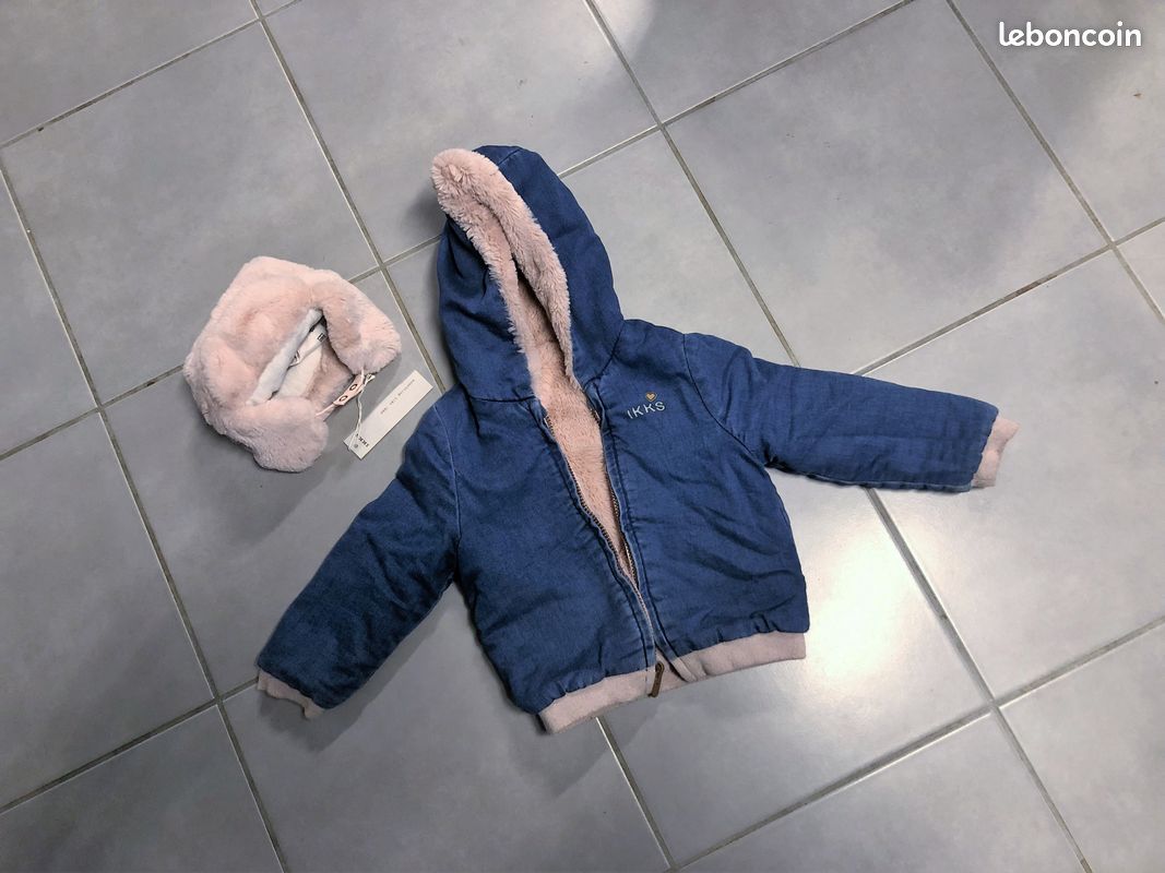 Blouson fille réversible IKKS 18/24 (image 1)