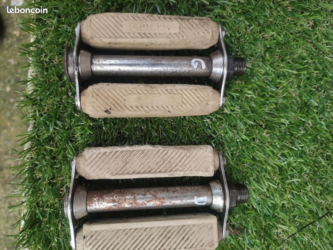 Axe de pédale-Pedal NEUF-NOS LYOTARD 136 (drt) ref340pp5 - Cycles Fun Passion