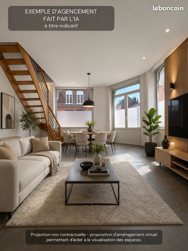 Appartement 4 pièces 84 m² · à Lille · 84 m² · 273 000 €