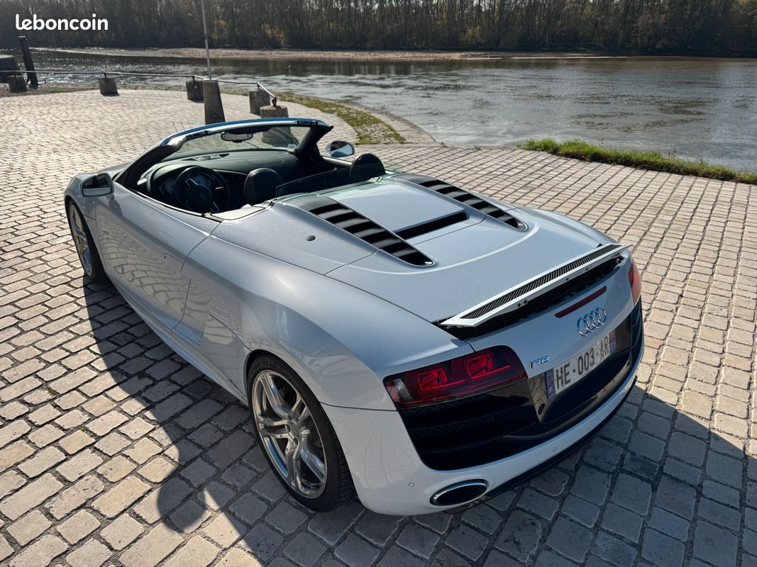 Audi r8 spyder v10 5.2 525 ch / gris suzuka / bang & olufsen / entretien complet audi / garantie 6 mois (image 9)