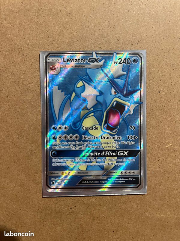 Carte Pokémon 2017 Leviator GX 101/111 (image 2)