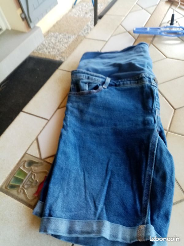 Short jeans de grossesse T 44 (image 9)