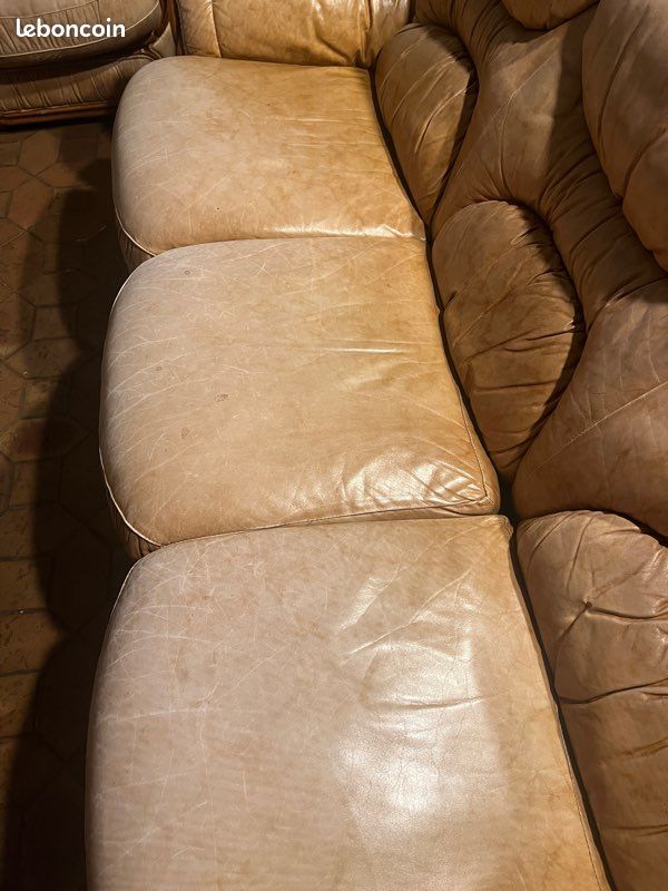 Urgent : Canapé 3 places + fauteuil (image 2)