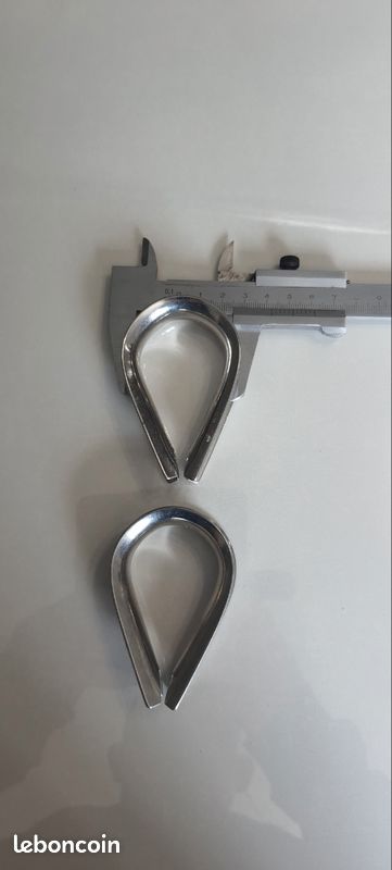 Cosses coeur Diamètre 38mm (image 2)