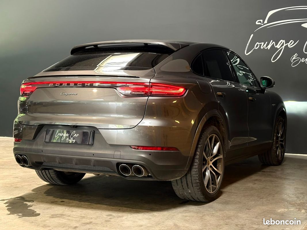 PORSCHE CAYENNE COUPE E-Hybrid 3.0 V6 462 ch Tiptronic BVA - Toit panoramique (image 6)