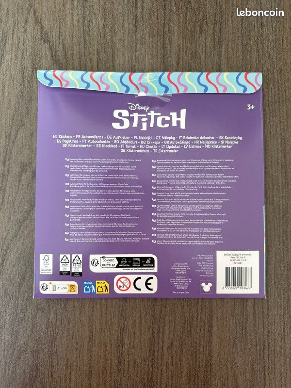 Stickers Stitch et Lilo neuf (image 2)