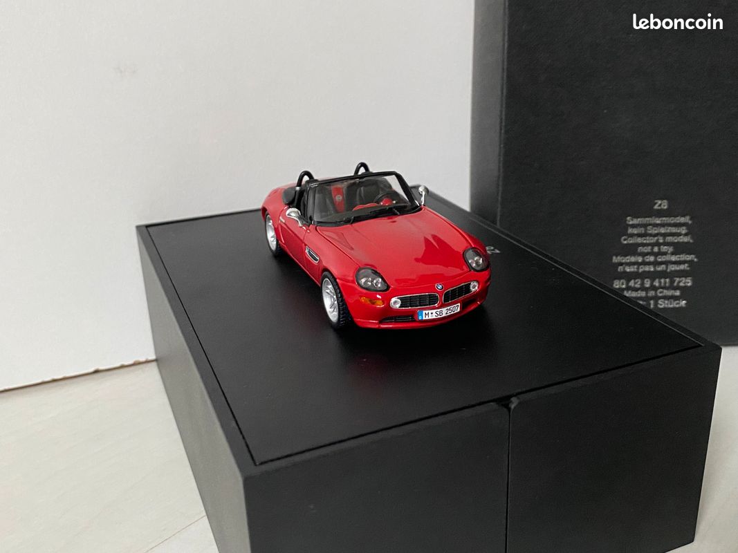 Modèle Réduit BMW Z8 Rouge MINICHAMPS échelle 1:43 - Occasion, Pièce Collector