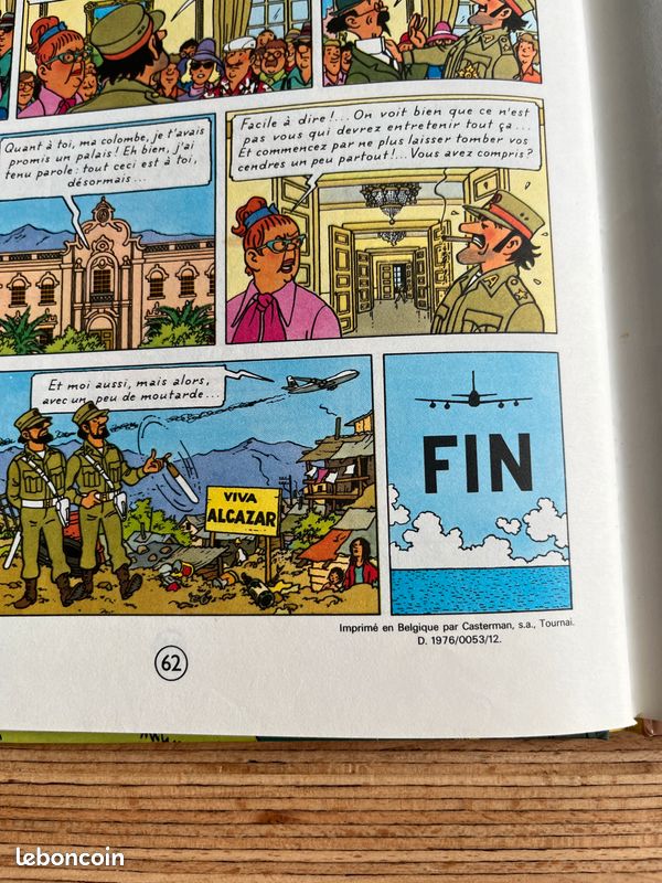 BD EO Les aventures de Tintin : Tintin et les Picaros (image 5)