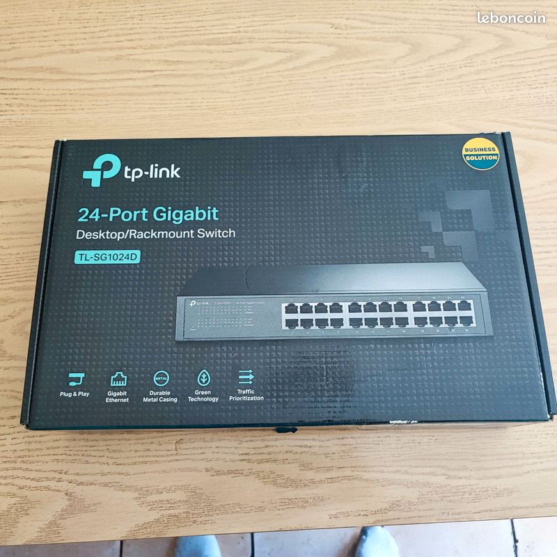 Switch TP-Link 24 Ports 1Gigabit, TL-SG1024D - Accessoires informatique