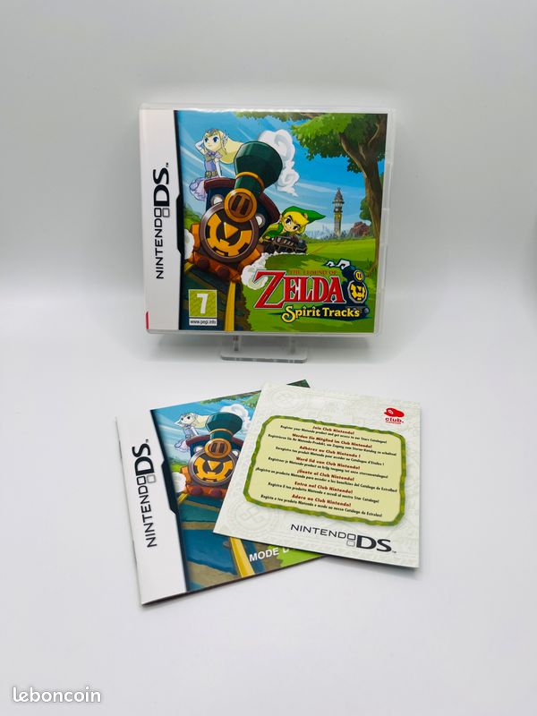 The Legend Of Zelda: Spirit Tracks - Boîte Et Manuel Nintendo DS Seulement - Très Bon état