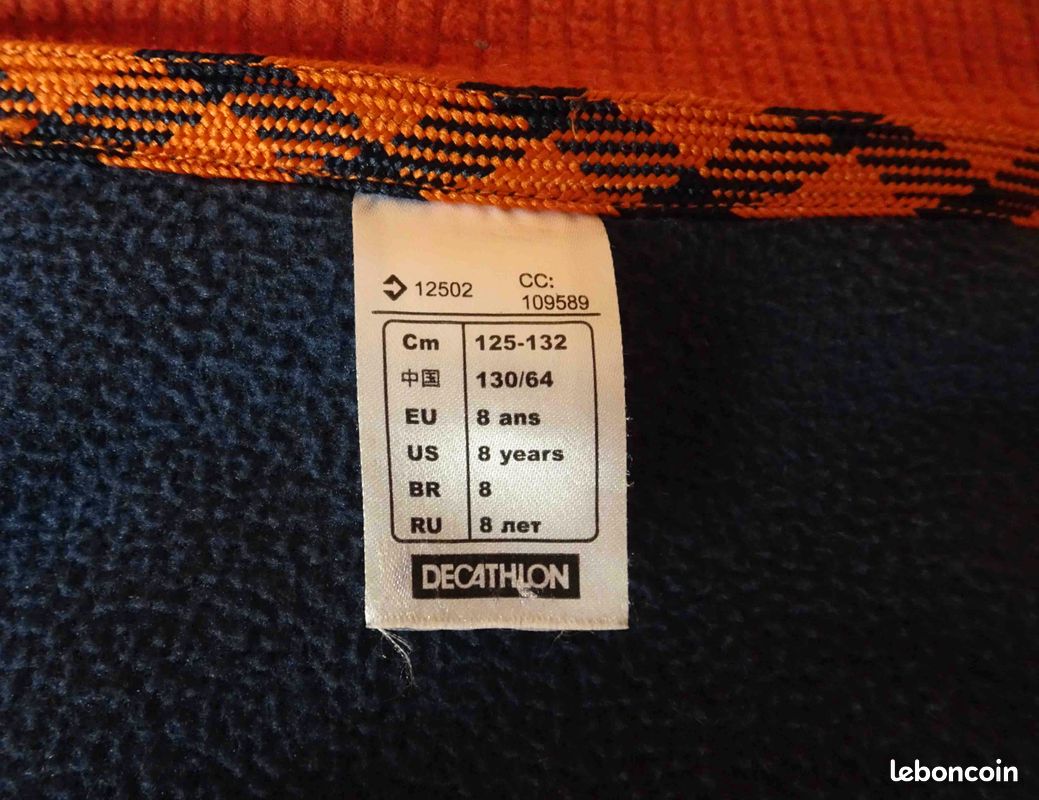 Parka Quechua 3 en 1 enfant 8 ans Taille 8 ans / 128 cm • Très bon état (image 5)