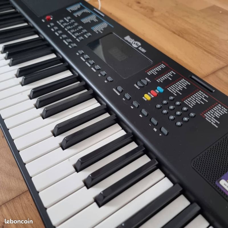 8€37 sur Rockjam - Piano electronique 61 touches - RJ361 - Instruments de  musiques - Achat & prix