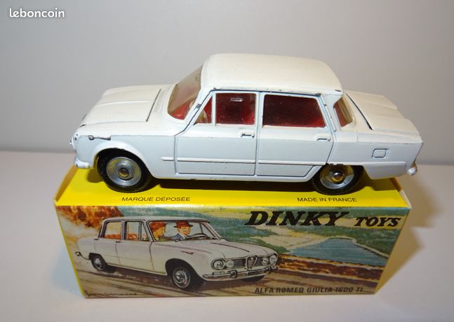 Boîte Dinky Toys Pour Alfa Romeo Giulia 1600 - Reproduction Fidèle En Carton épais, Occasion, UK