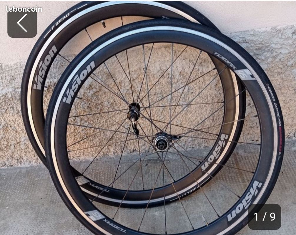 Trimax Carbon 45 Vision Trimax 45 Opinioni Trimax Carbon Roue